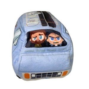 Bark Home Alone Dog Toy OH-KAY Van Med Large crinkle squeaker Plush New Gift